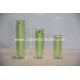 airless pump bottle in green color(FA-03-B30)